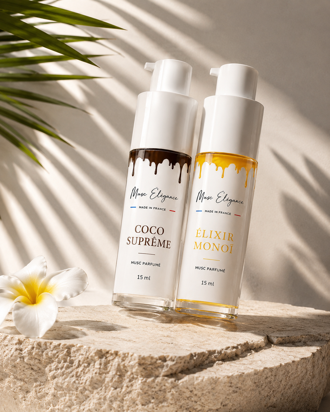 Pack Duo Exotique - musc coco et monoi - texture crémeuse 15ml