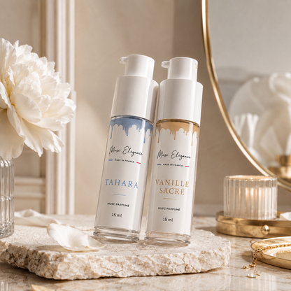 [Best seller] Pack Duo Signature- musc tahara et vanille - texture crémeuse 15ml