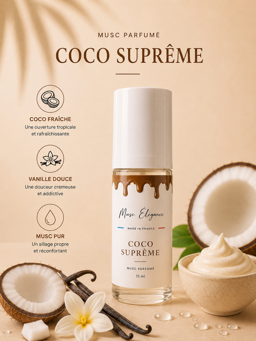 Musc Coco Suprême - 15ml