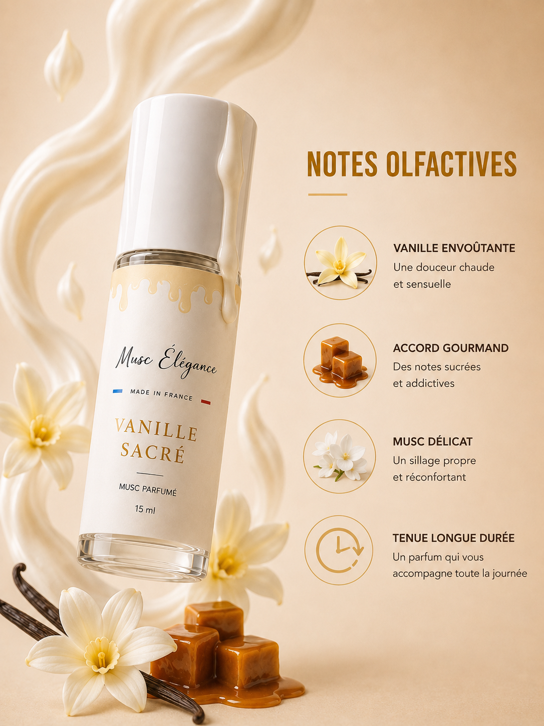 Musc Vanille Sacré - 15ml