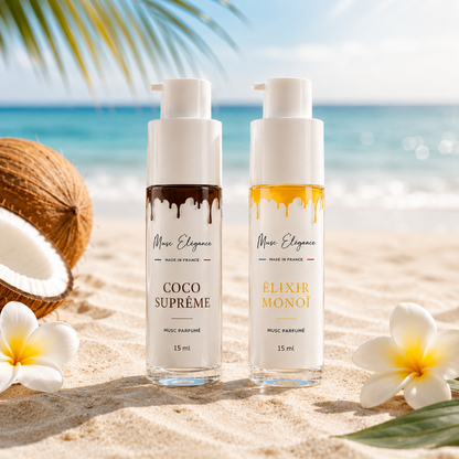 Pack Duo Exotique - musc coco et monoi - texture crémeuse 15ml